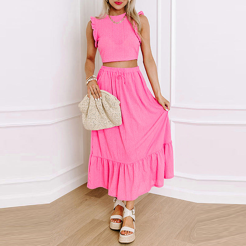 Summer New Cute Anti-aging Fashion Suit Women